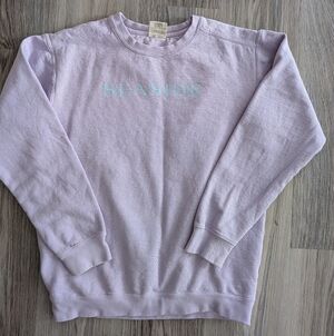 Seaside, Comfort Colors Sweatshirt Small Light Purple And Teal Like New